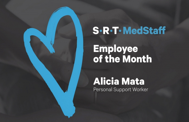 A big congratulations to our Employee of the Month, Alicia M.
