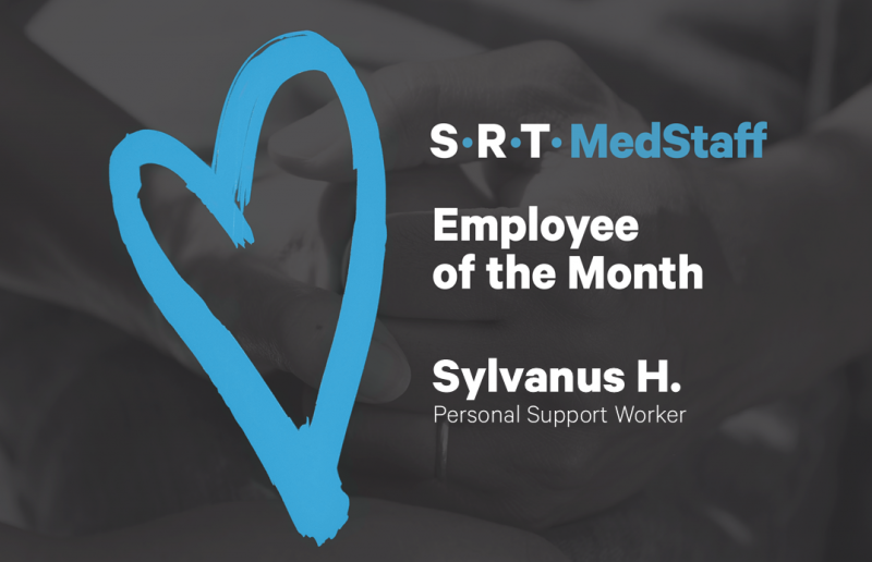 A big congratulations to our Employee of the Month, Sylvanus H.!
