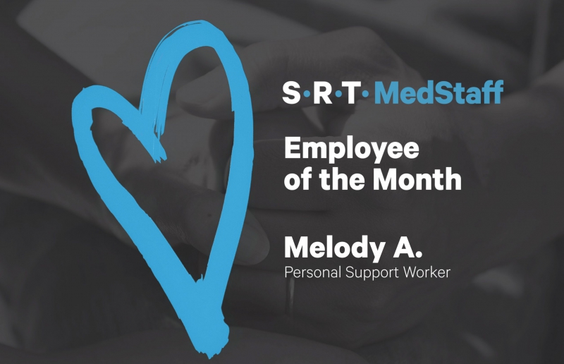 A big congratulations to our Employee of the Month, Melody A.!
